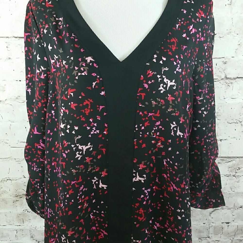 Danial Rainn women's bird print top